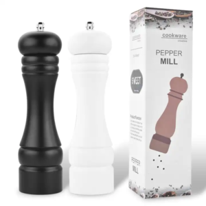 Pepper Mill Grinder black & Black 19.5 CM