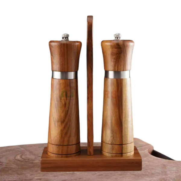 Pepper Mill Grinder - 21.5 CM - NATURAL Pepper Mill Grinder - 21.5 CM - NATURAL