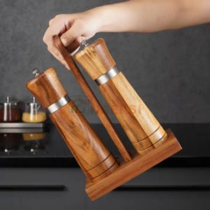 Pepper Mill Grinder - 21.5 CM - NATURAL - Image 3