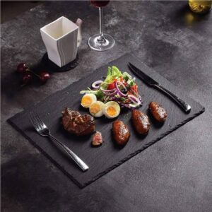 Rectangular Slat Black