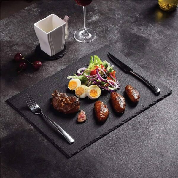 Rectangular Slat Black