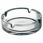 Glass Round Ashtray 10 cm