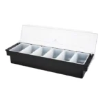 6 Compartment Garnish Rack