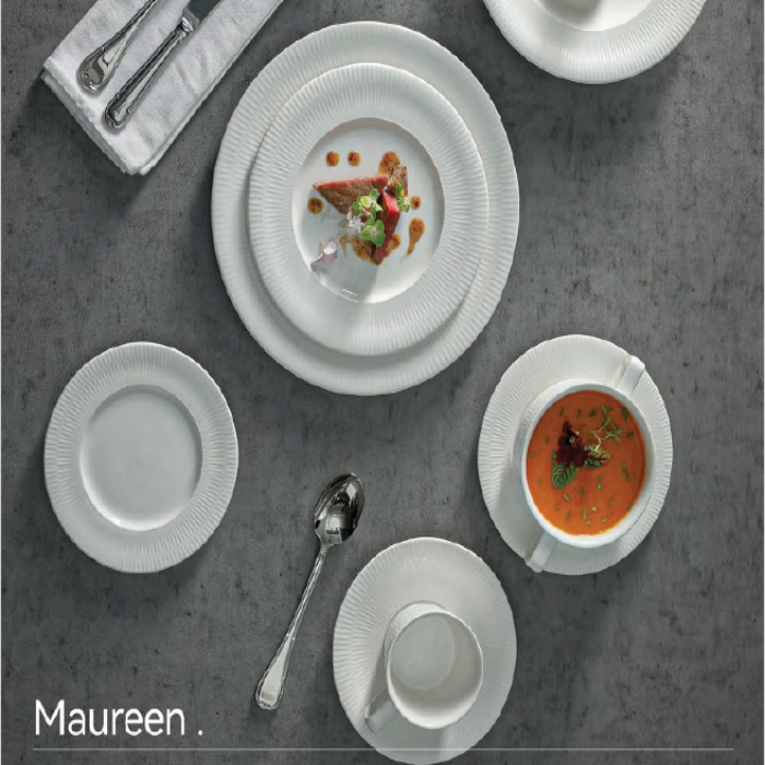 PREMIUM CERAMIC CROCKERY REACTIVE GLAZE MUREEN PATTREN (HOTEL USE)