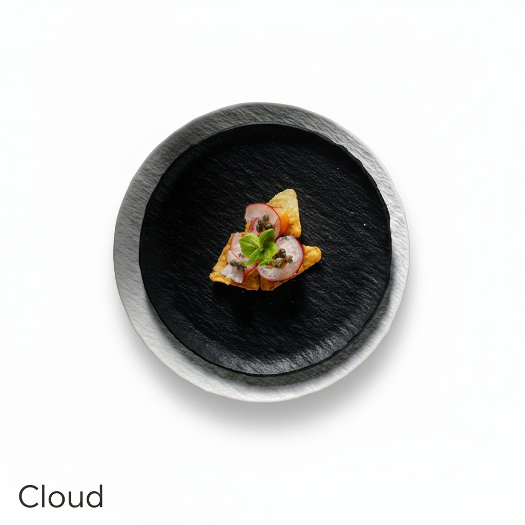 PREMIUM CERAMIC CROCKERY REACTIVE GLAZE CLOUD PATTREN (HOTEL USE)