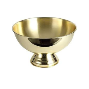 12L Gold Champagne Bowl - Image 1