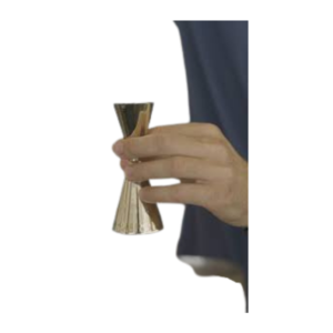 30/60ml Weighted Jigger - Gold Plated - Image 3