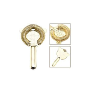 Four Ear Strainer Gold Plated - Image 3