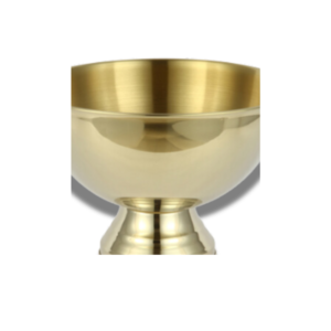 2L Champagne Bowl - Gold Plated - Image 4