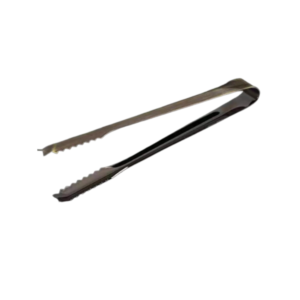 Plated Ice Tongs - Black Finish - Image 2
