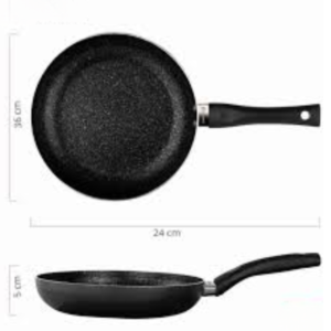 Promo Series Aluminium Non-Stick Deep Frying Pan with Induction Bottom, 26 cm - Image 4