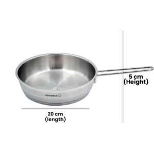 KORKMAZ KA1893 ASTRA FRYPAN WITHOUT LID, 20 cm x 5 cm / 1.5 ltr. CAPACITY - Image 3