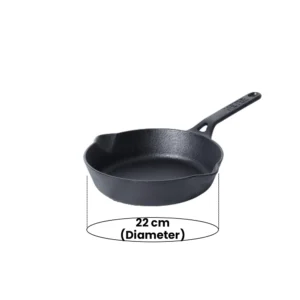 MEYER MY48446 CAST IRON SKILLET, 22 cm DIAMETER - Image 5