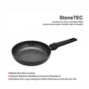 Fiore Series Aluminum Non-Stick Frying Pan with Removable Handle and Induction Bottom, 28 cm - Image 2