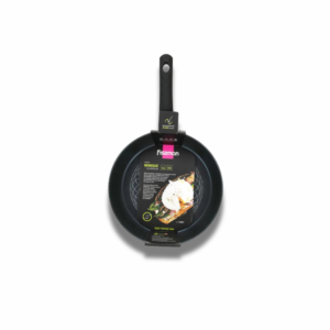Monique Series Aluminium Non-Stick Deep Frying Pan with Induction Bottom, 28 cm - Image 2