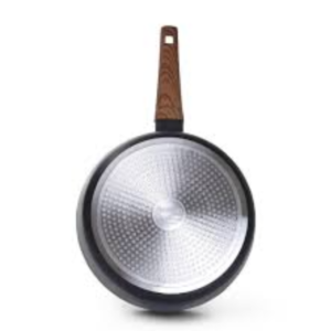 Vega Series Aluminium Non-Stick Deep Frying Pan with Induction Bottom, 28 cm - Image 2