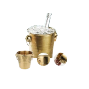 5L Ice Bucket - Gold Plated - Image 2