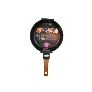 Vega Series Aluminium Non-Stick Deep Frying Pan with Induction Bottom, 28 cm - Image 3