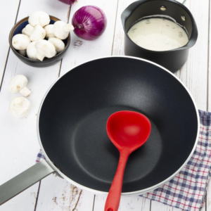 "Wok Pan" "Aluminium" "Coated Wok"