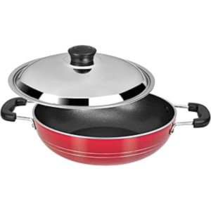 "Steel Lid" "Aluminium" "Mini Kadai" "Stainless"