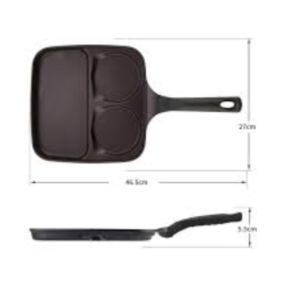 Prestige Aluminum 28 cm Classique Square Breakfast Pan - Image 3