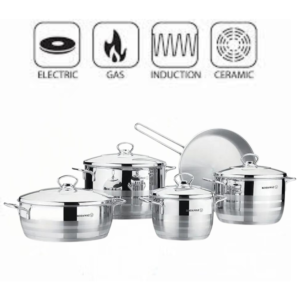 KORKMAZ KA2020 ASTRA EXTRA 9 PIECES COOKWARE SET - Image 3