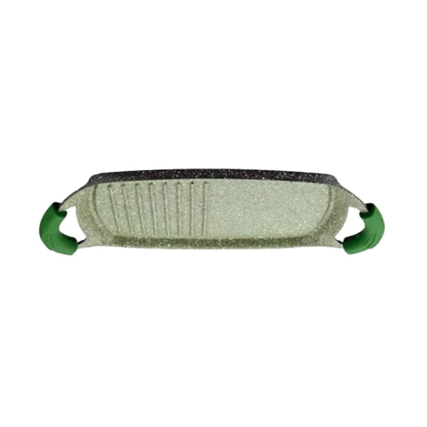 "Healthy Cooking" "Durable Granite" "Grill Pan"