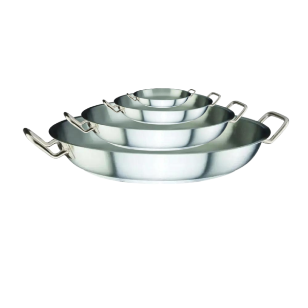 "Steel" "Four Set" "Frying Pan" "Handle"