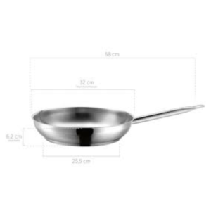 "Steel" "Fry Pan" "Mirror" "Stainless"