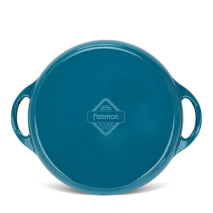 Enamel Cast Iron Grill Pan, 30 x 4.0 cm - Image 7