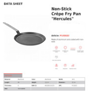 Lacor Spain 23327 Steel Crepe Pan 26 cm - Image 3