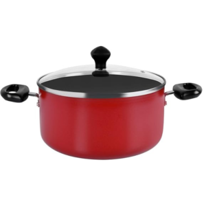 Prestige Essentials Aluminium 9 Pieces Non-Stick Cookware Set, Black - Image 4