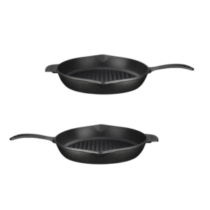 Lava Turkey Cast Iron Round Grill Pan 28cm - Image 3