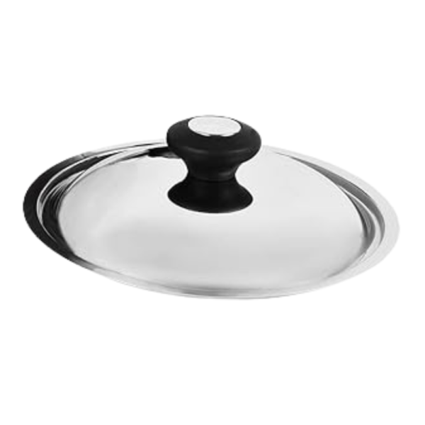 "Steel Lid" "Kadai (2)" "Kadai" "Stainless Black"