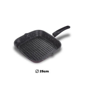 ARK Premium Marble Coated Aluminium Grill Pan, 25 Cm - Image 2