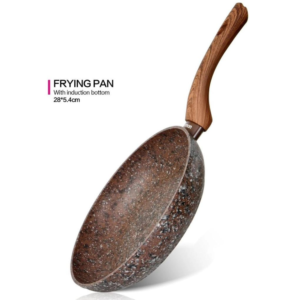 Magic Brown Series Aluminium Non Stick Frying Pan with Induction Bottom, 24 cm - Image 6