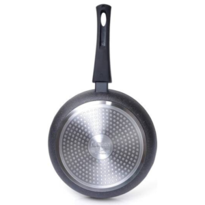 Black Cosmic Aluminum Non Stick Frying Pan with Detachable Handle and Induction Bottom, 24 cm - Image 3