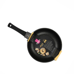 Grace Series Aluminum Non Stick Deep Frying Pan with Induction Bottom, 20 cm - Image 2