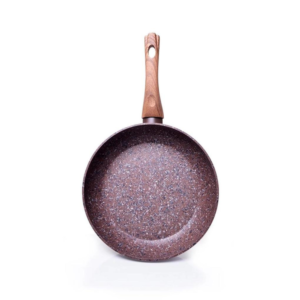 Magic Brown Series Aluminium Non Stick Frying Pan with Induction Bottom, 24 cm - Image 5