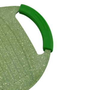Prestige Aluminium 36 cm Granite Non-Stick 2 Handle Grill Pan, Green - Image 2