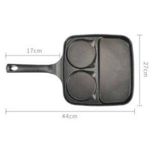 Prestige Aluminum 28 cm Classique Square Breakfast Pan - Image 2