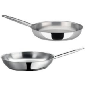 Chef360 USA 58281 Stainless Steel Mirror Finished Fry Pan 36 cm, Induction - Image 3