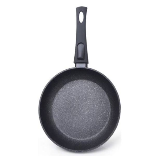 "Aluminum" "Non-Stick Coating" "Stylish Black"