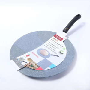 Prestige Concave Tawa Grey Granite, 26cm - Image 2