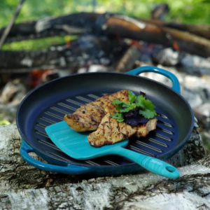 Enamel Cast Iron Grill Pan, 30 x 4.0 cm - Image 3
