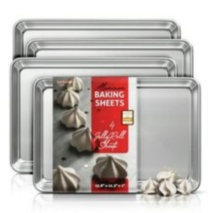 Jiwins Aluminium Baking Sheet Pan, 65.7 x 45.4 cm - Image 2