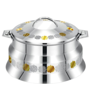 Pradeep Arah Stainless Steel Hot Pot Gold, 5000 ml - Image 3