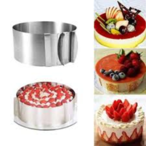 Stainless Steel Adjustable Dessert Ring, 16-30 cm - Image 3
