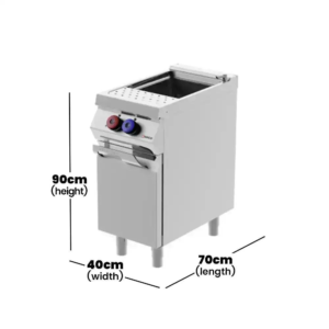 Desco CPE71M00 Electric Pasta Cooker Without Basket 26 Liters 7.8 kW - Image 2