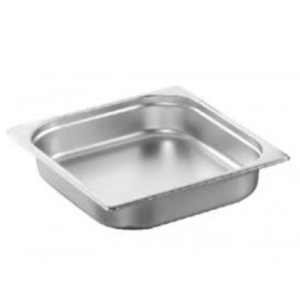 Chef360 USA 18/10 Stainless Steel GN Pan 2/3 10 cm Deep - Image 2